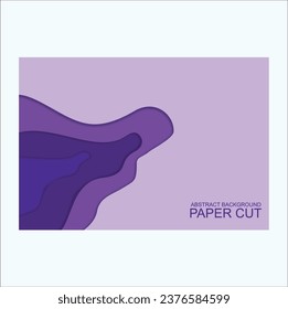 abstract background and paper cut shapes. Vector design layout for business presentations, flyers, posters and invitations, etc. Eps 10