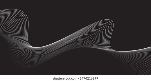 abstract background with paper cut shapes. Vector design layout for business presentations, flyers, posters and invitations. Blue carving art with line stripes modern shiny element vector