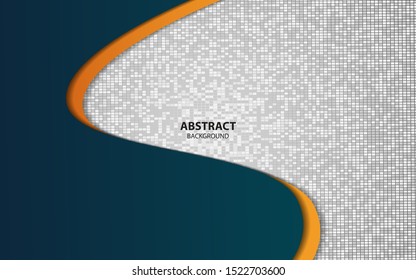 Abstract background with paper overlapping background. Modern shape gradient color for use element cover, banner, flyer, frame, business, advertising, card, corporate, presentation