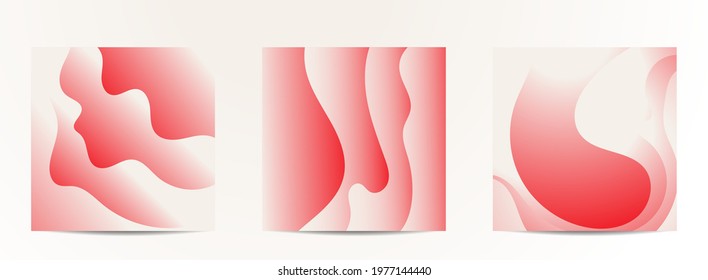 Abstract background paper Red and pink.abstract color 3d paper art illustration set.Contrast colors.Vector design layout for banners presentations,posters and invitations.wave line.cut shapes.Colorful