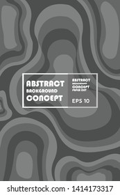 abstract background with papercut pattern