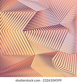 Abstract background with parallel broken lines. Illustration for the design of covers, posters and interior design. The idea of interior design