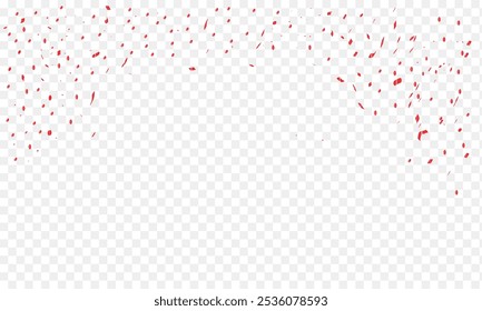 Abstrato fundo festa celebração vermelho confete