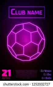 Abstract background. Party flyer