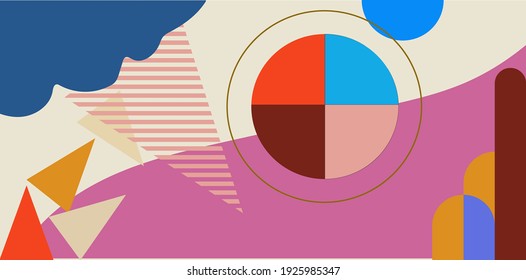Abstract background in a party style. Colorful. Suitable for wallpapers, decorations, assignments, factories, creations, stickers and more