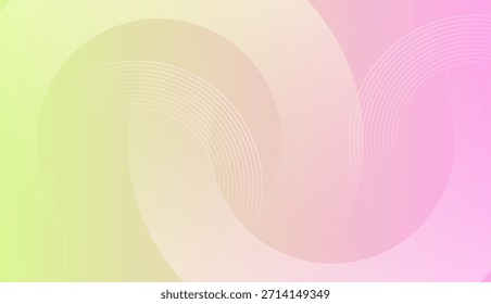Fondo Abstractas con Formas circulares de remolino pastel y gradiente suave.