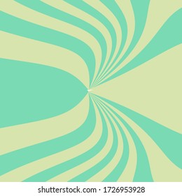 Abstract background Pastel color geometry The light lines shine like the sun's waves. Green and yellow