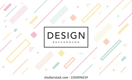 abstract background with pastel color vector template