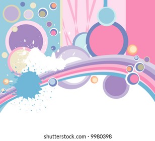 fondo abstracto en colores pastel