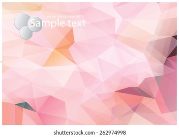 Abstract background in pastel colors, consisting of polygons.