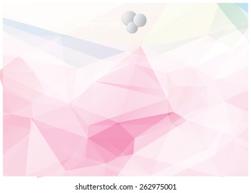 Abstract background in pastel colors, consisting of polygons.