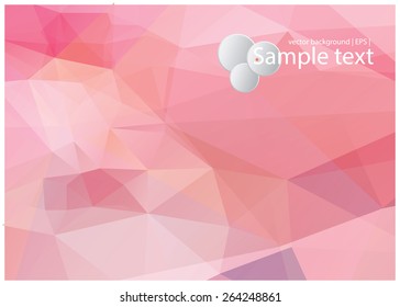 Abstract background in pastel colors, consisting of polygons. 