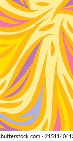 abstract background with pastel colors curved lines and curls 