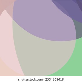 Fundo abstrato com cores pastel e formas curvas.