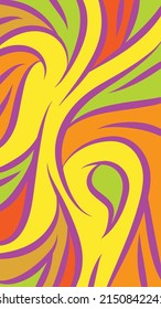 abstract background with pastel colors and ethnic circular strokes and swirling pattern