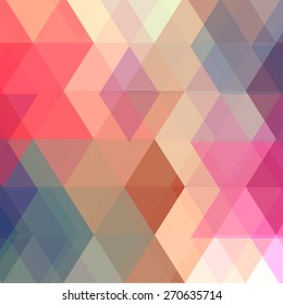 Abstract background in pastel colors. Geometric background. Pattern of geometric shapes. Copy that square to the side, the resulting image can be repeated, or tiled, without visible seams.
