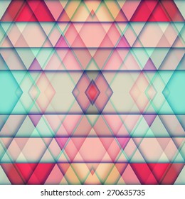 Abstract background in pastel colors. Geometric background. Pattern of geometric shapes. Copy that square to the side, the resulting image can be repeated, or tiled, without visible seams.
