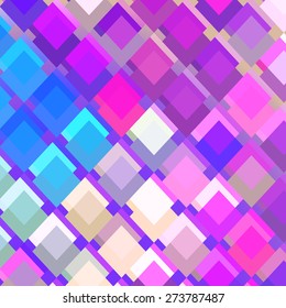 Abstract background in pastel colors. Geometric background. Pattern of geometric shapes. Copy that square to the side, the resulting image can be repeated, or tiled, without visible seams.

