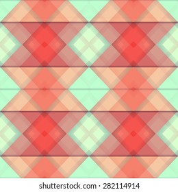 Abstract background in pastel colors. Geometric background. Pattern of geometric shapes. Copy that square to the side, the resulting image can be repeated, or tiled, without visible seams.
