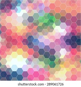 Abstract background in pastel colors. Geometric background. Pattern of geometric shapes. Copy that square to the side, the resulting image can be repeated, or tiled, without visible seams.
