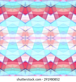 Abstract background in pastel colors. Geometric background. Pattern of geometric shapes. Copy that square to the side, the resulting image can be repeated, or tiled, without visible seams.