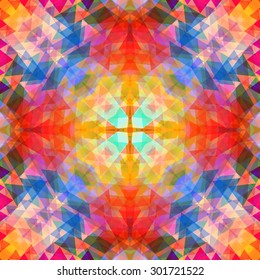 Abstract background in pastel colors. Geometric background. Pattern of geometric shapes. Copy that square to the side, the resulting image can be repeated, or tiled, without visible seams.
