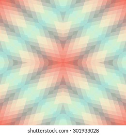 Abstract background in pastel colors. Geometric background. Pattern of geometric shapes. Copy that square to the side, the resulting image can be repeated, or tiled, without visible seams.
