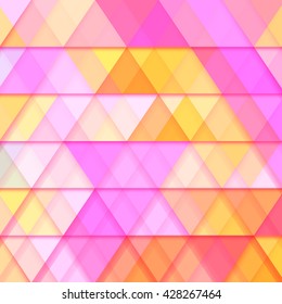 Abstract background in pastel colors. Geometric background. Pattern of geometric shapes.