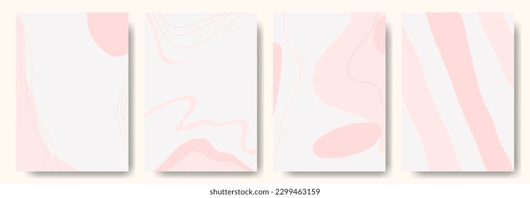 El fondo abstracto de los colores pastel es perfecto para una variedad de propósitos, desde el diseño web a la publicidad hasta los gráficos de medios sociales. Elementos de diseño, elaboración, volante, folleto. ilustración vectorial
