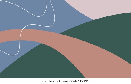 abstract background pastel colors for presentation. Vector illustration