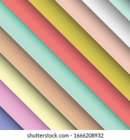 Abstract background with pastel gradient stripe design