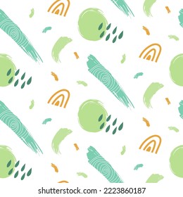Abstract background in pastel memphis style 