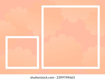 Abstract background pastel minimal style with space for text - design for  background  social media, postcards, poster, business card, flyer, brochure, magazine other.