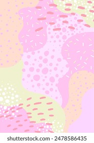 Abstract background pastel minimal style with space for text - design for  background  social media, postcards, poster, business card, flyer, brochure, magazine other.