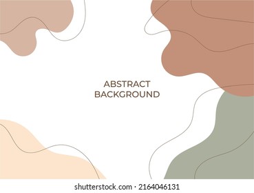 abstract background with pastel shapes