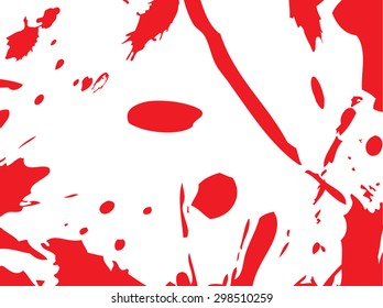 Abstract background pattern. Blood and milk. Vector Image.