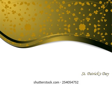 Abstract background, pattern with clover