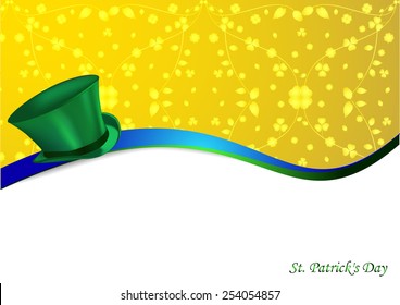 Abstract background, pattern with clover