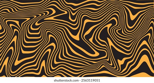 Abstract background pattern with colorful wavesl, Peanut Vector Texture Featuring Butter, Milk, and Cream Waves
