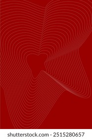Abstract background, pattern, with curved lines