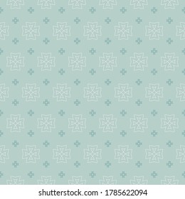 Abstract background pattern. Decorative wallpaper texture. Seamless patterns. Delicate green shades. Perfect for fabrics, covers, patterns, posters, interior designs or wallpapers. Vector background
