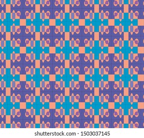 Abstract background pattern design and for fabric printing