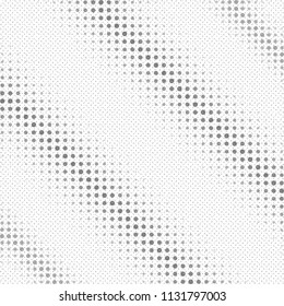 Abstract background pattern design grunge texture. Banner grey circles. Halftone poster gray effect. Vector halftone effect. Pixel game background. Monochrome light vector illustration eps10.