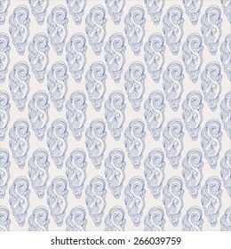 Abstract background pattern design for wallpaper design and decoration. 