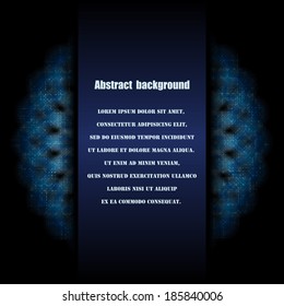 Abstract background with pattern. Eps10 Vector illustration