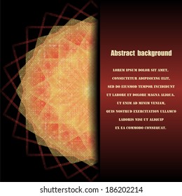 Abstract background with pattern. Eps10 Vector illustration