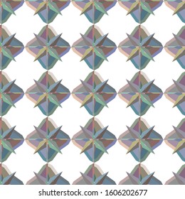 Abstract background pattern in geometric ornamental style. Seamless design.