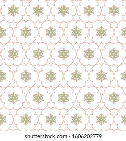 Abstract background pattern in geometric ornamental style. Seamless design.