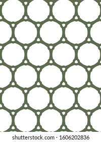 Abstract background pattern in geometric ornamental style. Seamless design.