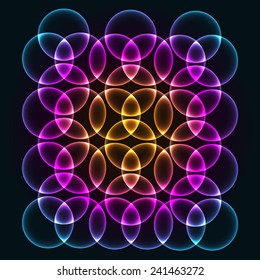 Abstract Background Pattern - Glowing Patterns